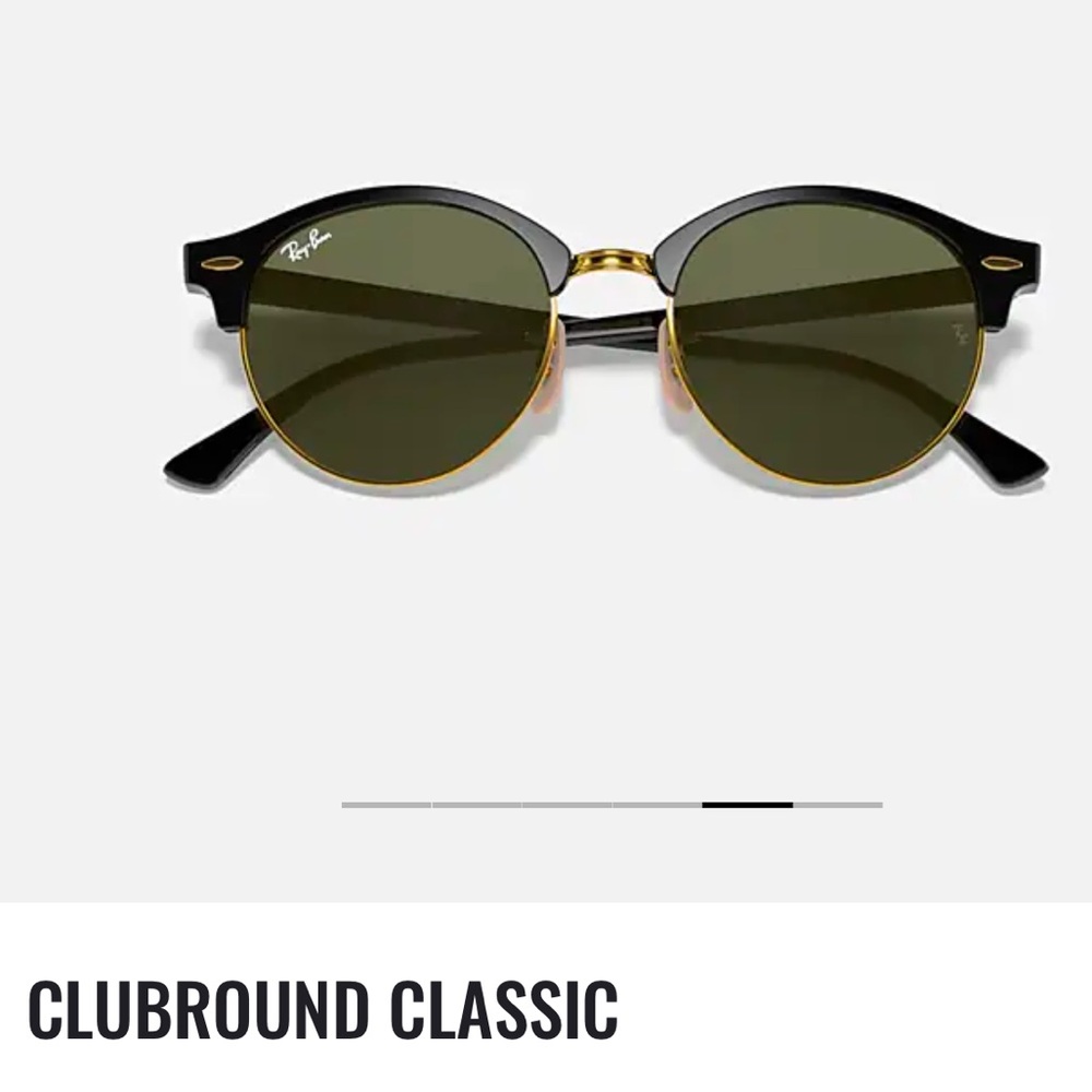 Ray Ban Round Club Master Sunglasses